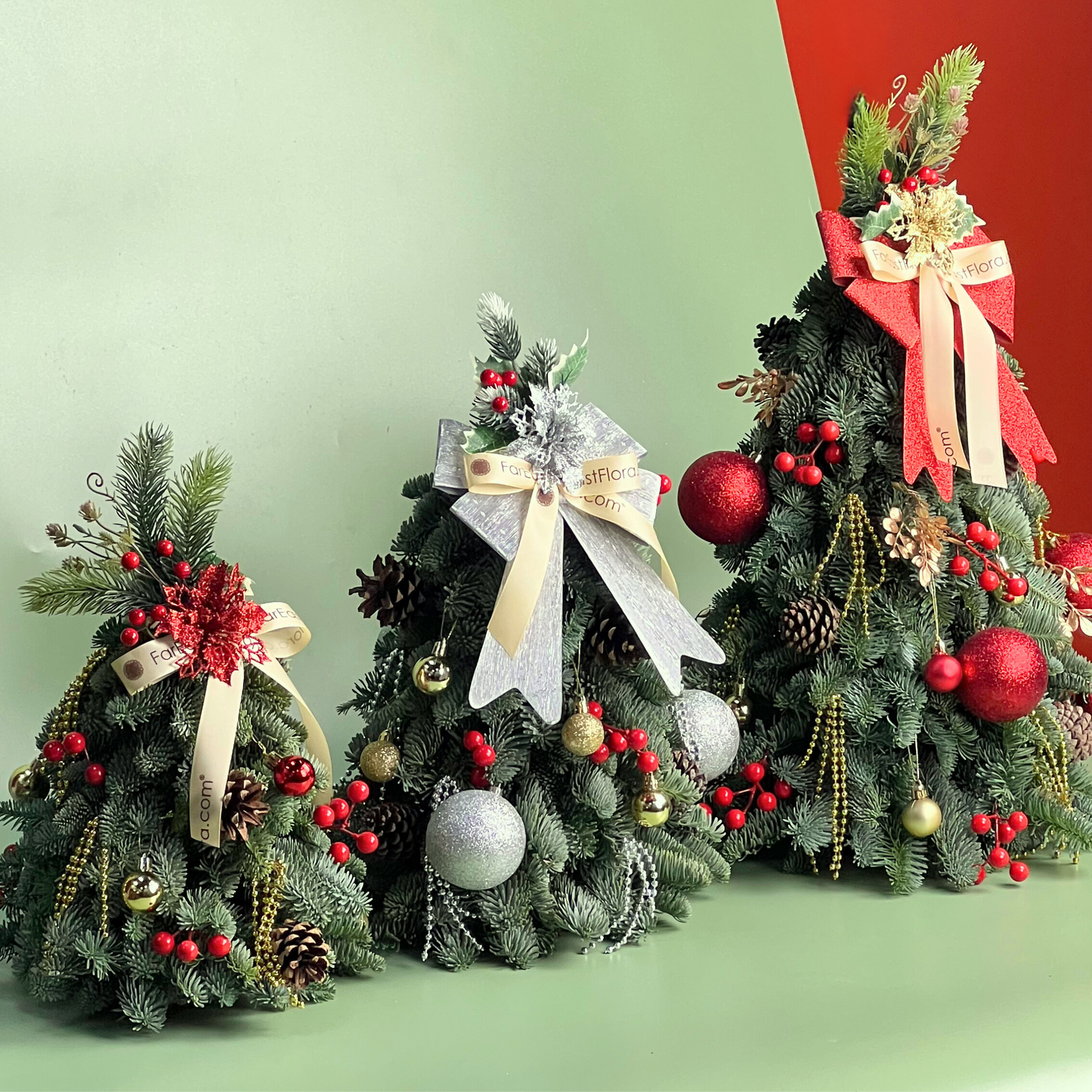 Mini Christmas Tree with Decoration - 40cm