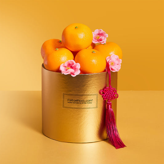 Wealth and Fortune - Orange Hamper