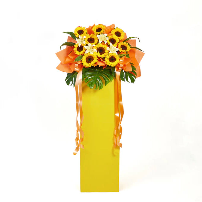 Congratulatory Flower Stand - Victorious Venture