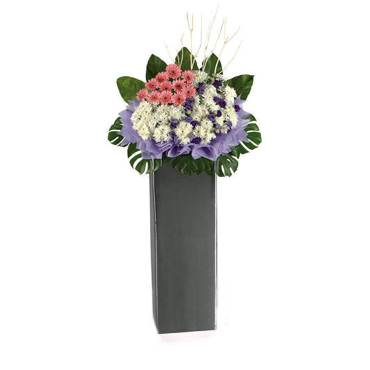 Funeral Flower Stand - Elegant Tribute