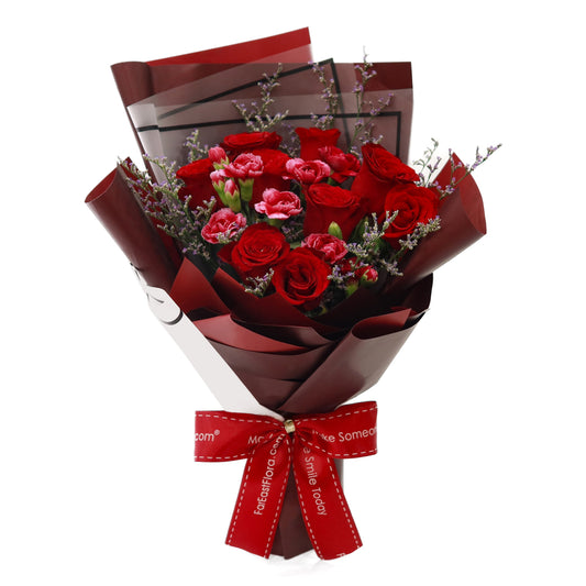 MYVG09 - Passionate Romance - Flower Bouquet