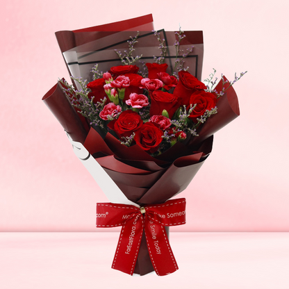 Passionate Romance - Flower Bouquet