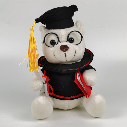 Graduation Teddy Bear - White