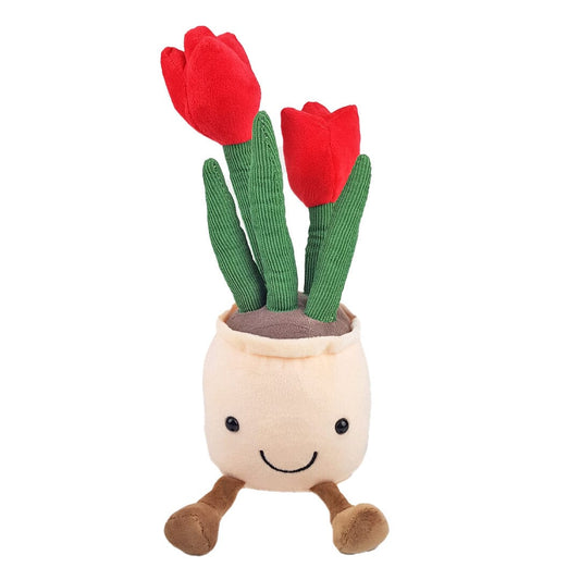 Red Tulip Plushies - 35cm