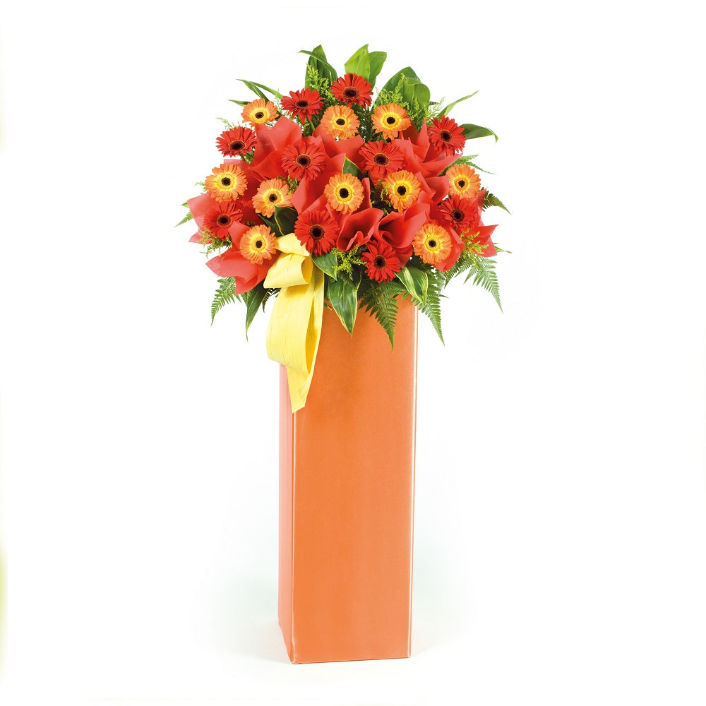 Congratulatory Flower Stand - Jubilant Dawn