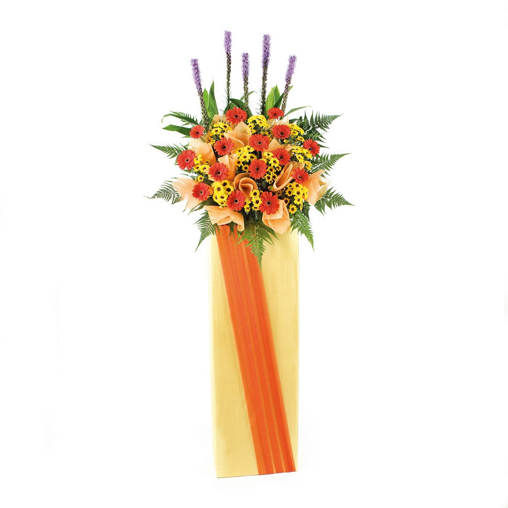 Congratulatory Flower Stand - Joyous Dawn  | Far East Flora Malaysia