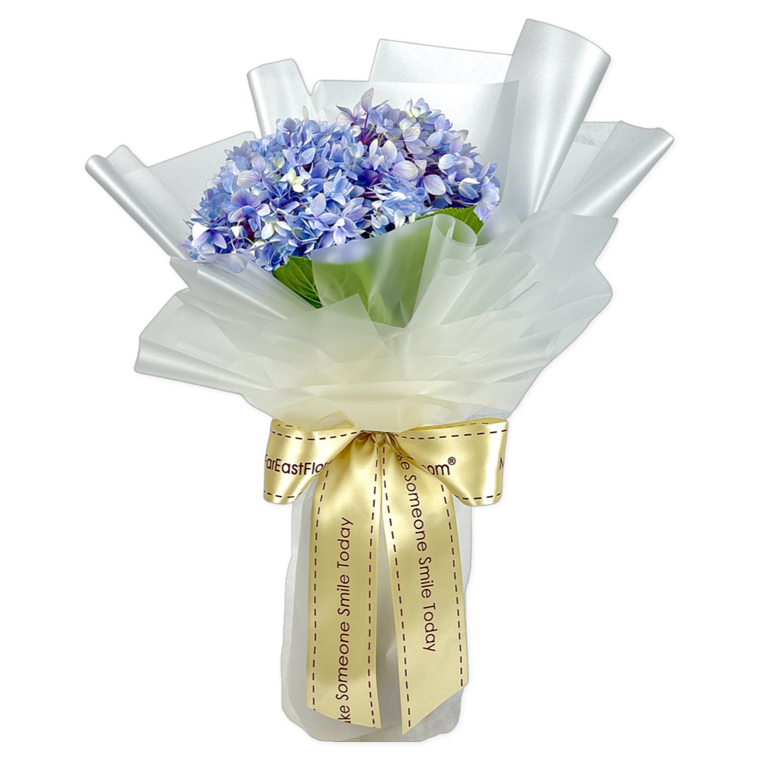 Blue Waves - Hydrangea Flower Bouquet